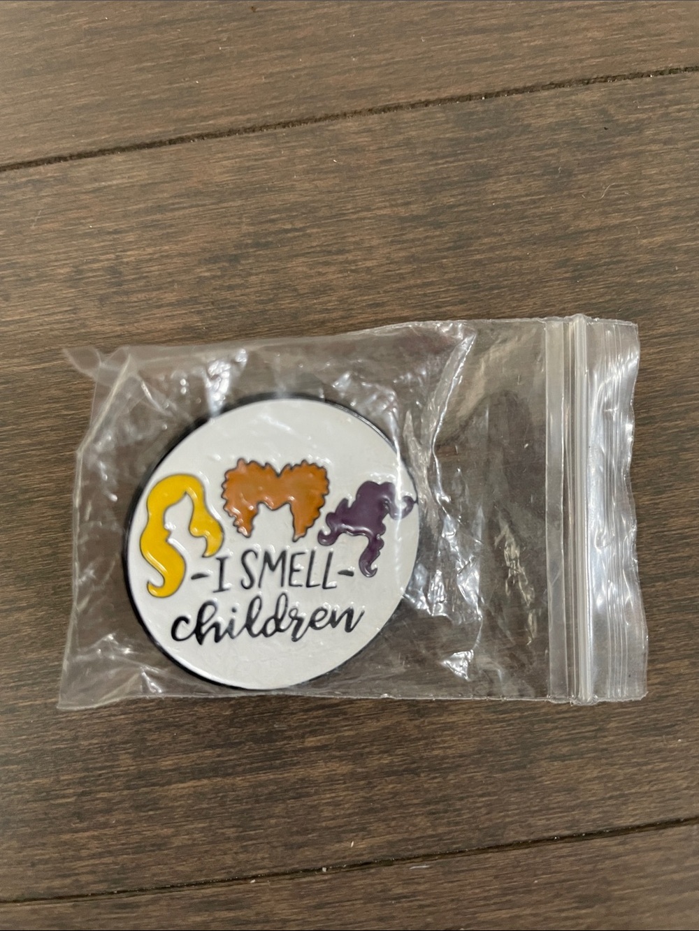 I Smell Children Enamel Halloween pin